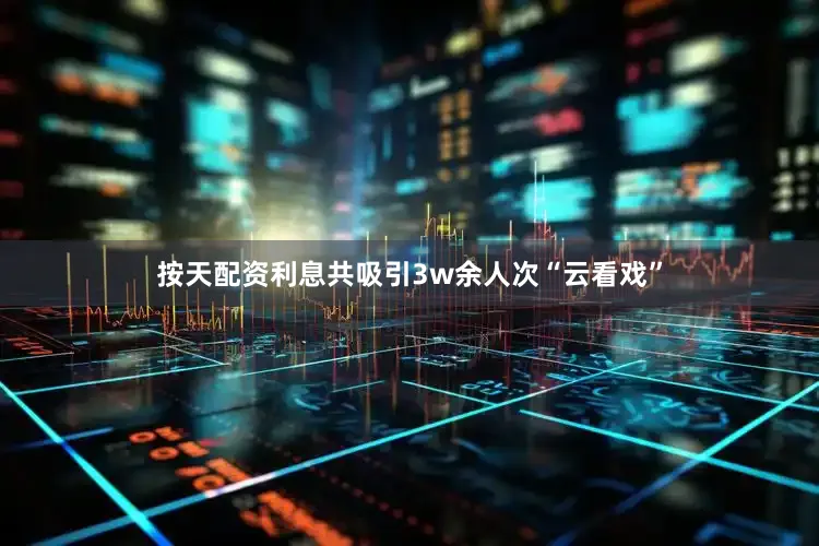 按天配资利息共吸引3w余人次“云看戏”