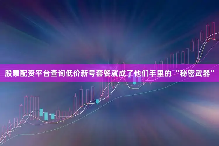 股票配资平台查询低价新号套餐就成了他们手里的 “秘密武器”